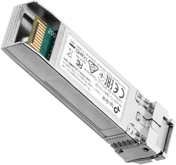 TP-Link TL-SM5110-SR 10GBase-SR SFP+ LC Transceiver Modul, 850nm Multimode-SFP+-Transceiver,unterstü
