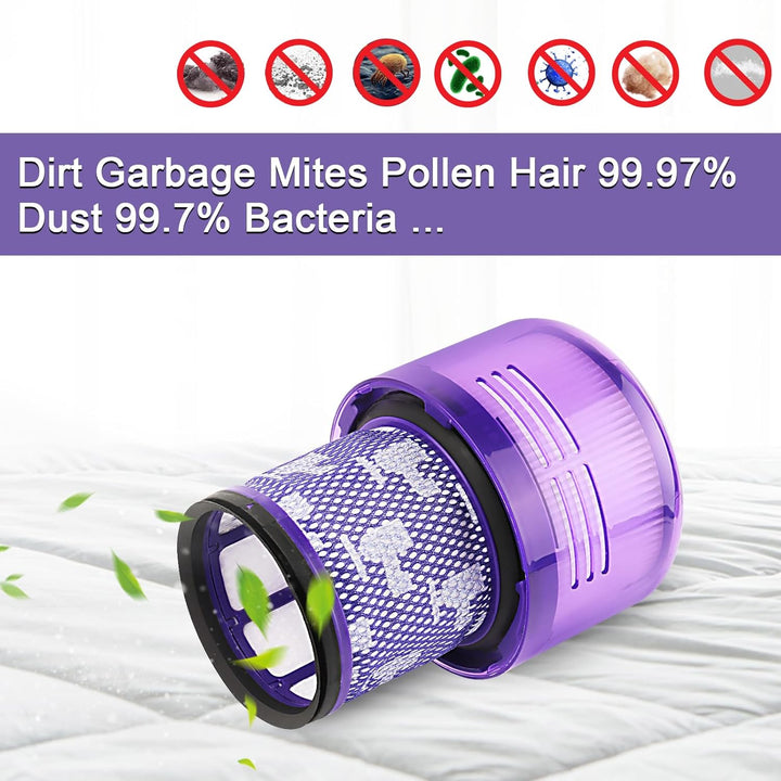 V11 Filter für Dyson, 2 Stück Filter für Dyson V15 V11 Absolute, Vakuumfilter Ersatz für Dyson V11 V
