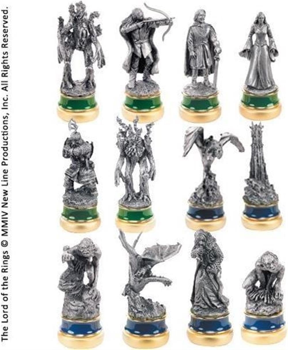 Herr der Ringe Schachfiguren Die Zwei Tuerme Ergaenzungs-Set