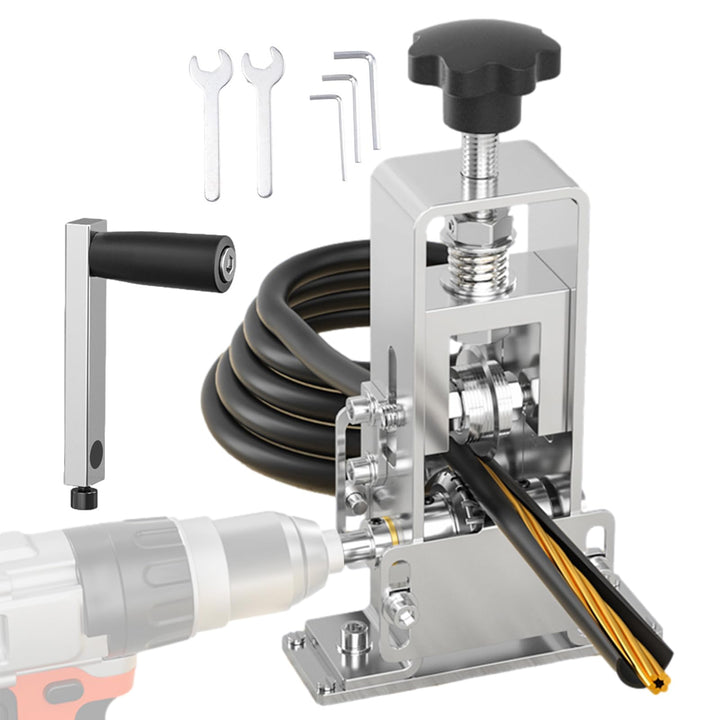 Firulab Portable Wire Stripper Machine, Electric & Manual Wire Stripping Machine, Copper Wire Stripp