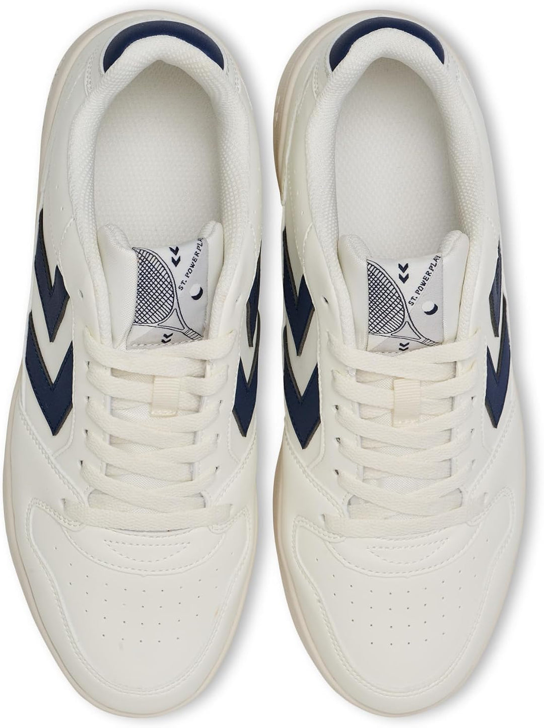 hummel Schnürsenkel Sneaker St. Power Erwachsene 37 EU White Navy, 37 EU White Navy