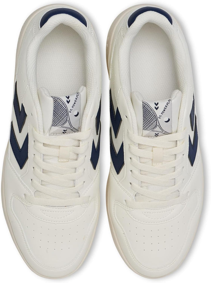 hummel Schnürsenkel Sneaker St. Power Erwachsene 37 EU White Navy, 37 EU White Navy