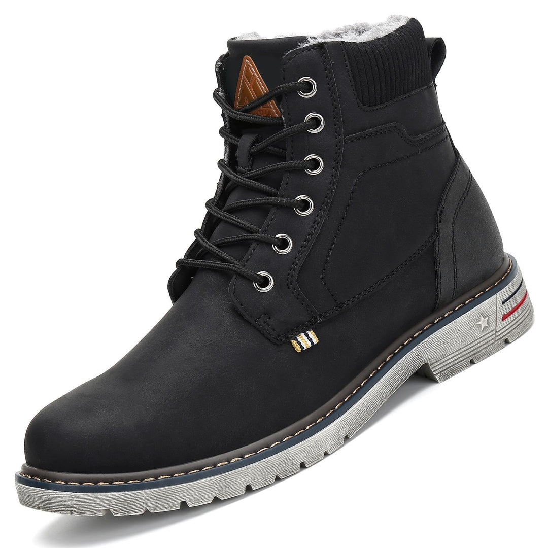 Mishansha Warme Gefüttert Winterstiefel Herren Damen Wasserdicht Winterschuhe Trekking Wanderschuhe