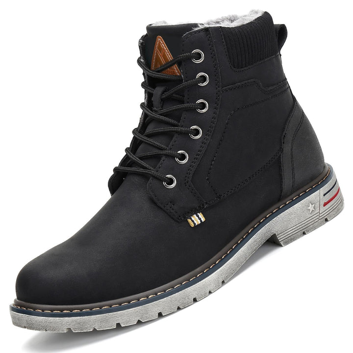 Mishansha Warme Gefüttert Winterstiefel Herren Damen Wasserdicht Winterschuhe Trekking Wanderschuhe