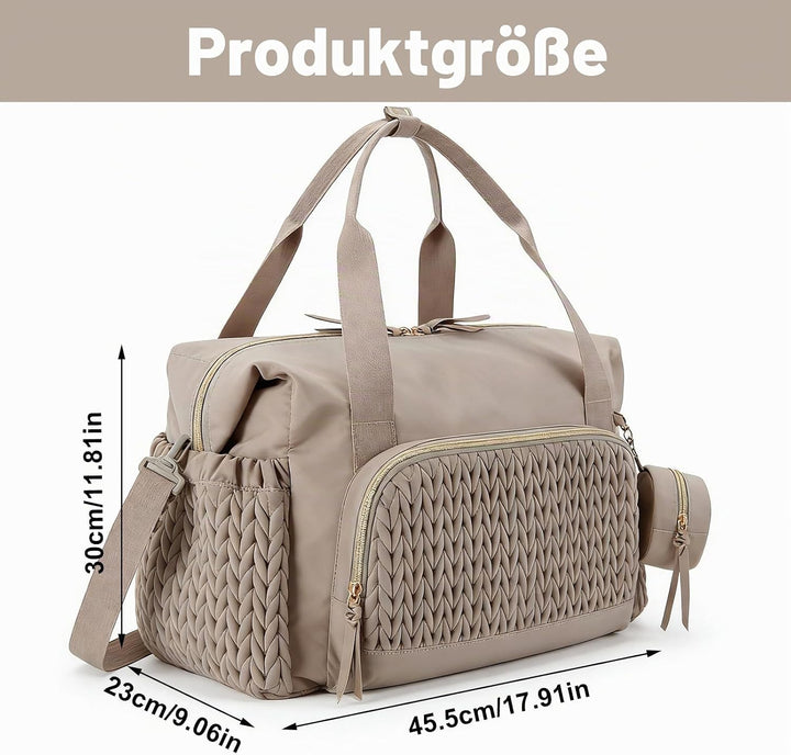 FARYODI Baby Wickeltaschen, Multifunktionale Wickeltasche für Mütter, Grosse Windeltasche mit verste