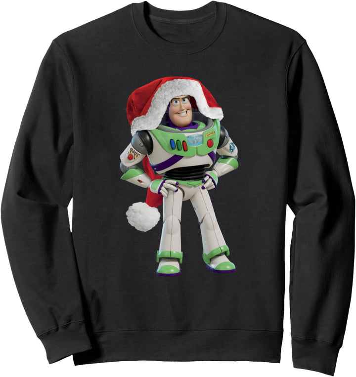Disney PIXAR Toy Story Santa Buzz Holiday Sweatshirt