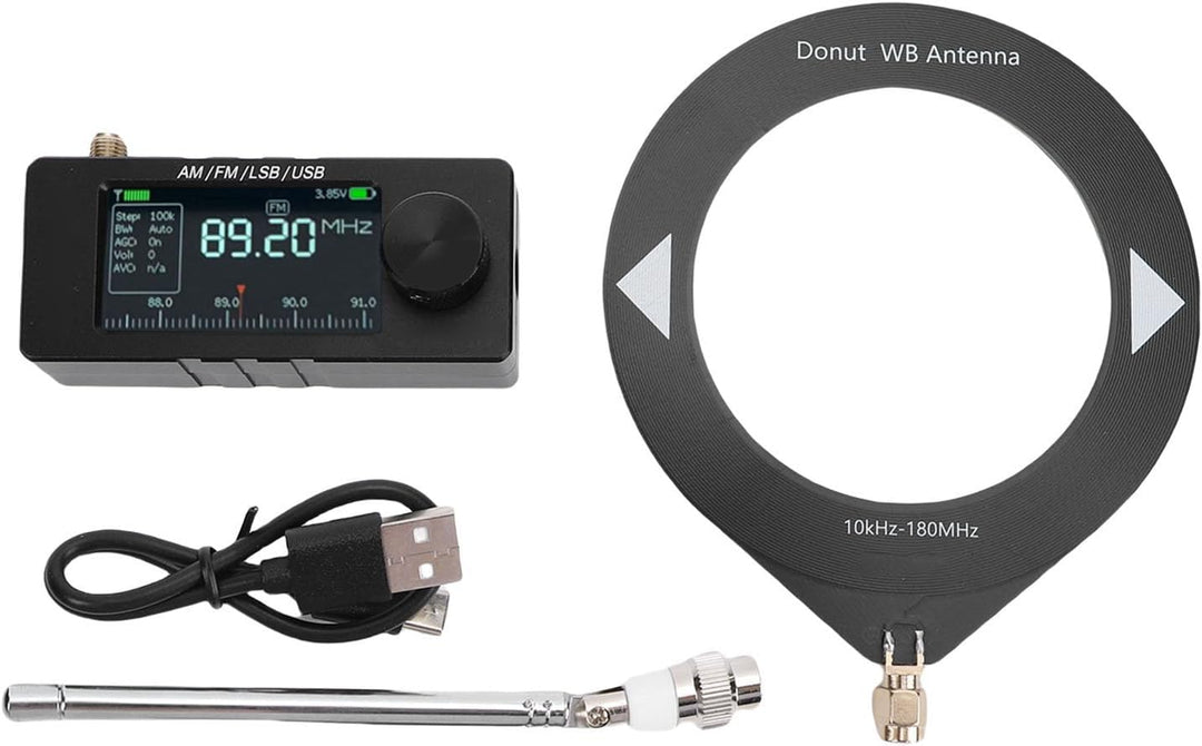 Cuifati Si4732 DSP Mini-Kurzwellenradioempfänger, AM, FM, LSB, USB, HF, SW, MW, VHF All-Band-Empfäng