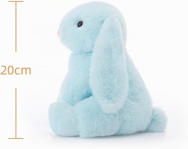 Apricot Lamb – Kuscheltier Hell Blauer Hase 20 cm – Plüsch Spielzeug Plüschtier für Kinder und Baby