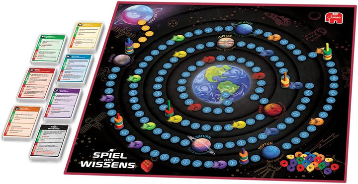 Jumbo Spiele GmbH JUM19907 Spiel des Wissens *Neu* 2-6 Spieler &amp; 19949 Spiel des Wissens Neu Kartens