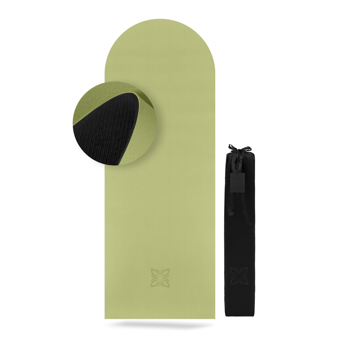 SoGRIP™ Yogamatte rutschfest – PU Yoga Matte mit starkem Grip &amp; Naturkautschuk – Gymnastikmatte, Pil