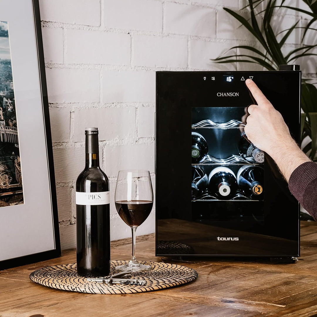 Taurus WC12T Weinkühler 12 Flaschen, Cast Iron, 31 liters, 12 bottiglie