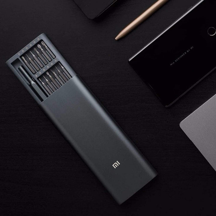 Xiaomi Mi Präzisions-Schraubendreher-Set, 24 magnetische Schraubendreher-Bit-Set, Taschen-Schraubend