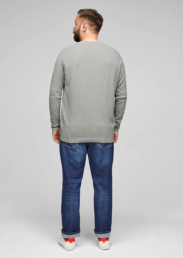 s.Oliver Herren Pullover, XXL Große Größen 9400