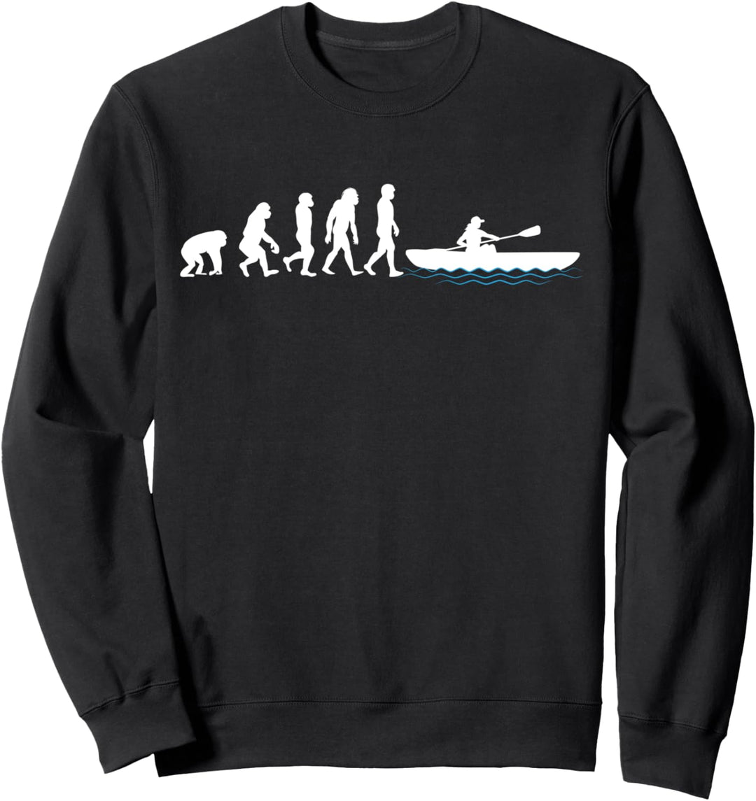 Kajakerin Evolution Kajak Paddel Kanutin Kanu Sweatshirt