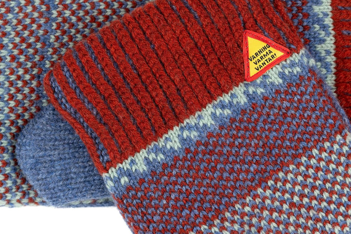 ÖJBRO VANTFABRIK Fäustlinge 4 Lagen 100% Merinowolle versch. Modelle, Grösse S-L (6-11) Handschuhe S