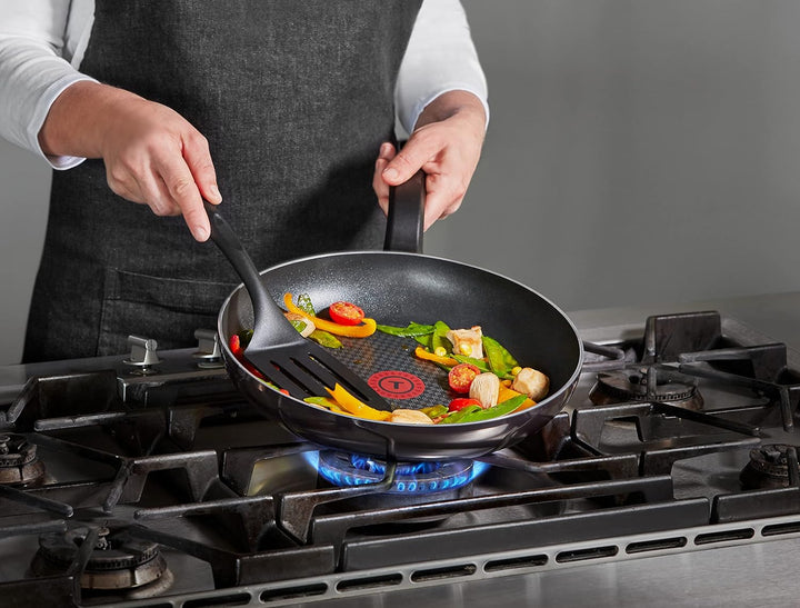Tefal D52602 Resist Bratpfanne 20 cm | sichere Titanium Antihaftversiegelung | Thermo-Signal Tempera