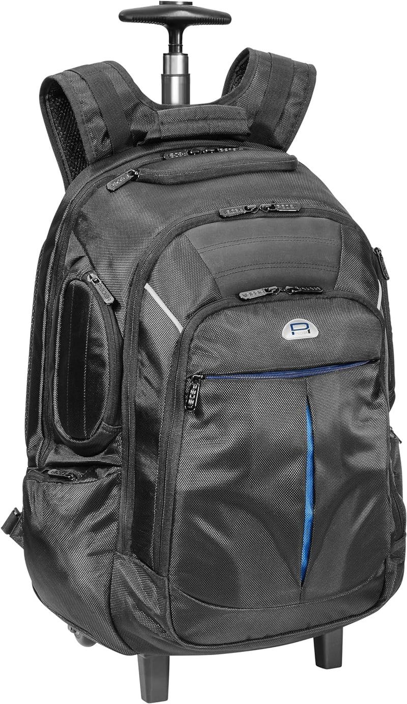 Pedea Business Rucksack-Trolley Premium Laptop-Rucksack bis 17,3 Zoll (43,9 cm) mit Übernachtungsfac