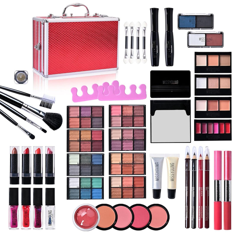 FantasyDay Multifunktions Exquisite Make-up Geschenkset Kosmetik Schmink Kit für Gesicht, Augen und