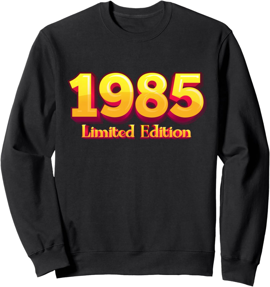 39. Geburtstag Mann Frau 39 Jahre 1985 Deko Lustig Geschenk Sweatshirt