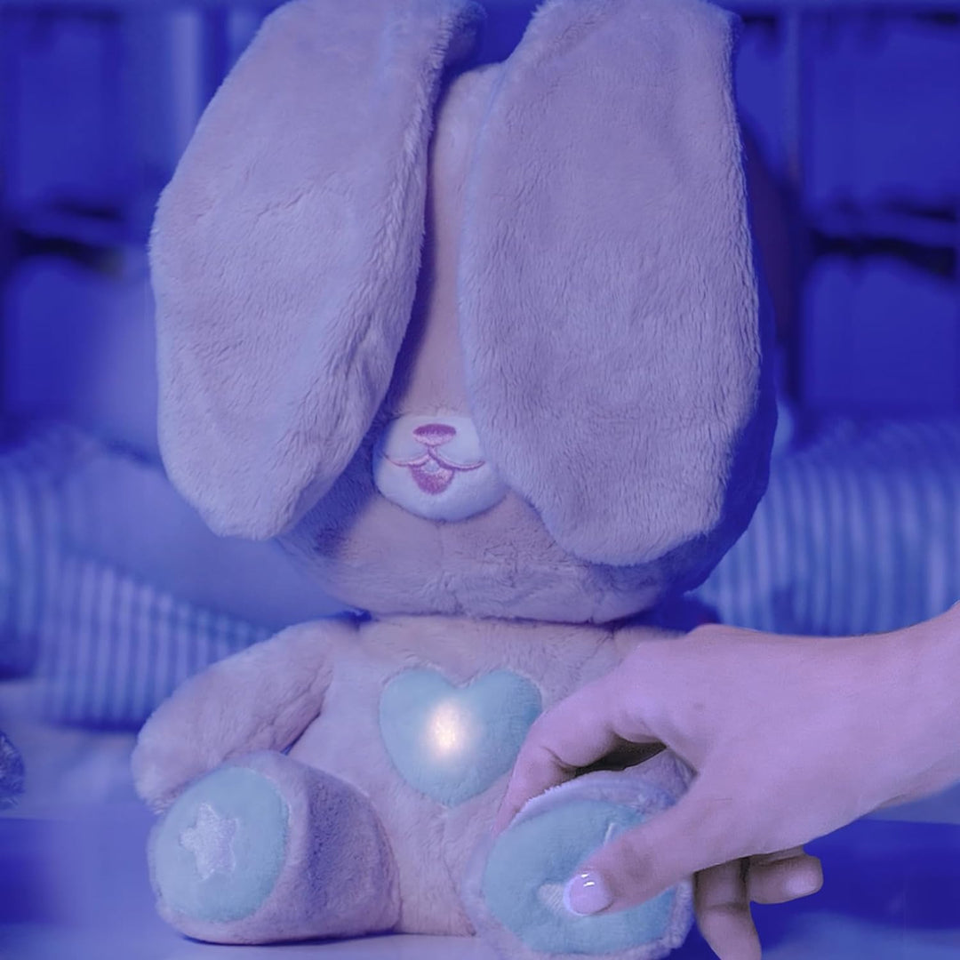 PEEKAPETS Interaktiver Hase, lustiger und weicher Plüsch, der Seine Ohren bewegt und Lichter und Ger