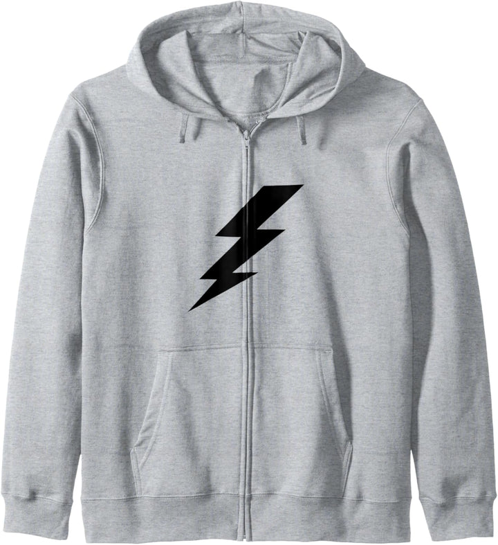 Blitzschlag Silhouette Sturm Donner Kapuzenjacke