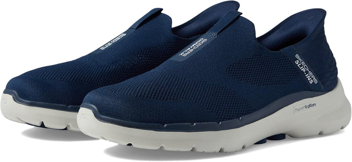 Skechers Herren Go Walk 6-Easy On Sneakers 41 EU Navy, 41 EU Navy