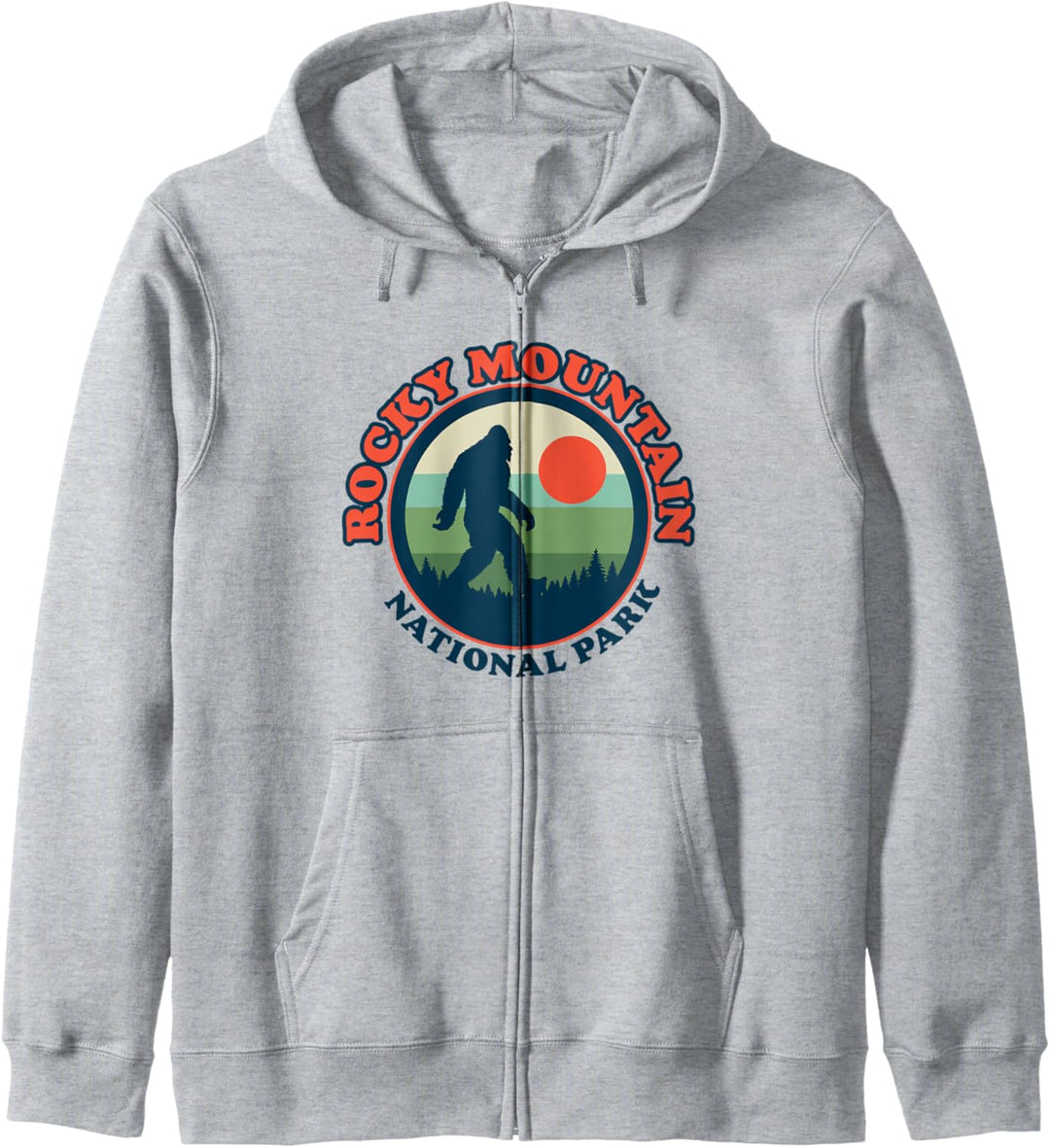 Rocky Mountain National Park Bigfoot Nature & Outdoor Kapuzenjacke