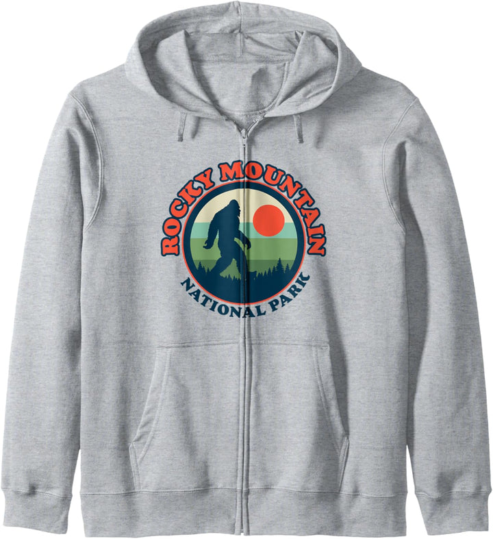 Rocky Mountain National Park Bigfoot Nature & Outdoor Kapuzenjacke