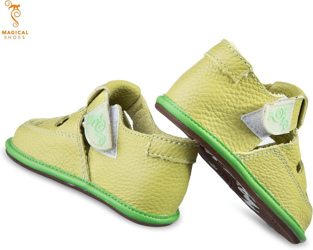 Magical Shoes Lauflernschuhe Mädchen&Jungen, weiche Kinderschuhe, Barfussschuhe, Sandalen, Krabbelsc