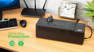 APC by Schneider Electric Back-UPS ES - BE650G2-UK - Unterbrechungsfreie Stromversorgung 650VA (8 Au