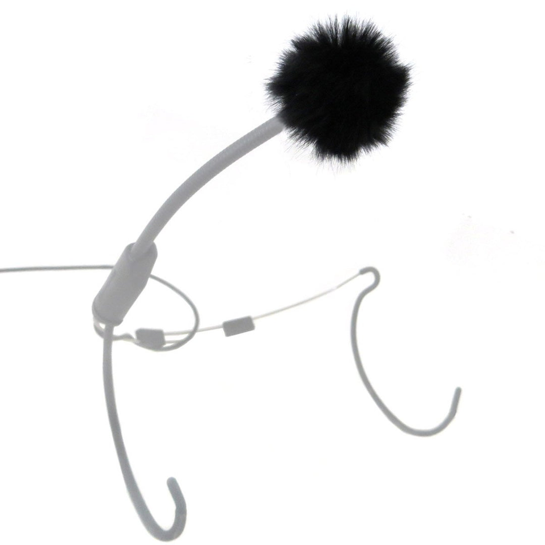 keepdrum WS05 Mini Fell-Windschutz für Headsets und Lavalier-Mikrofone