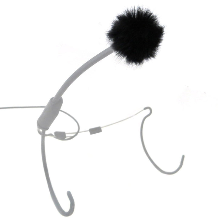 keepdrum WS05 Mini Fell-Windschutz für Headsets und Lavalier-Mikrofone