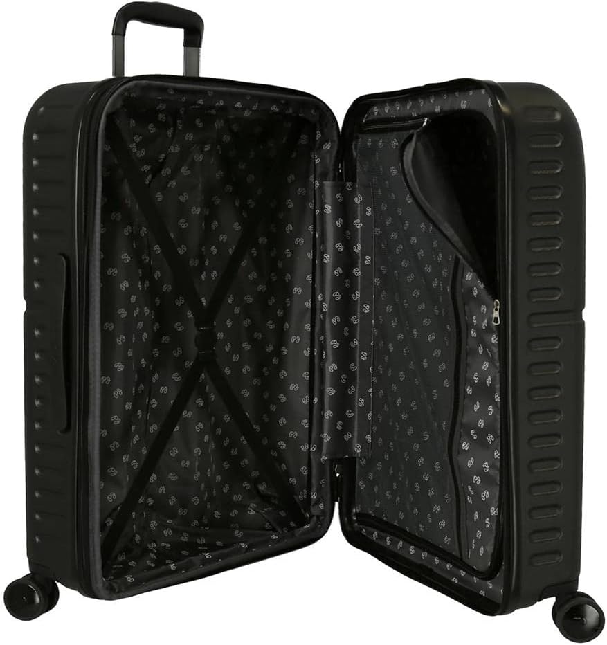 Pepe Jeans Chest Kofferset Schwarz 55/70 cm starr ABS Verschluss TSA-Verschluss 116L 7,54 kg 4 Doppe