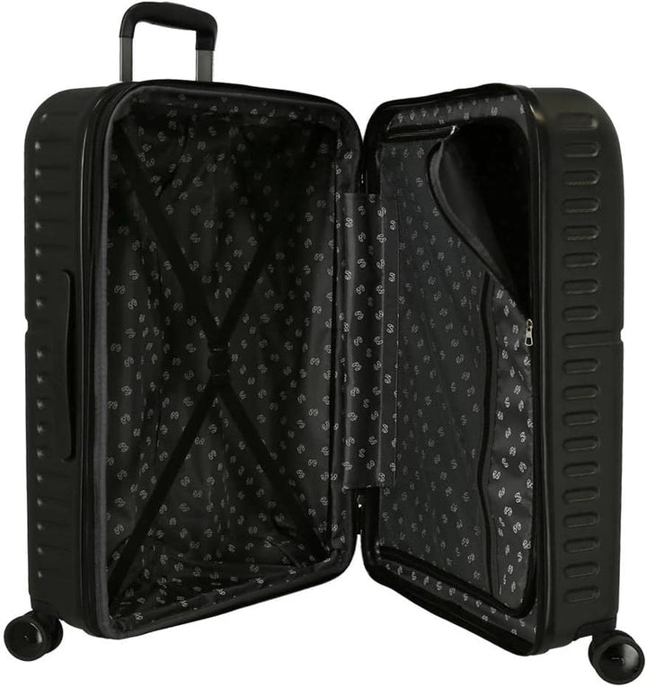 Pepe Jeans Chest Kofferset Schwarz 55/70 cm starr ABS Verschluss TSA-Verschluss 116L 7,54 kg 4 Doppe
