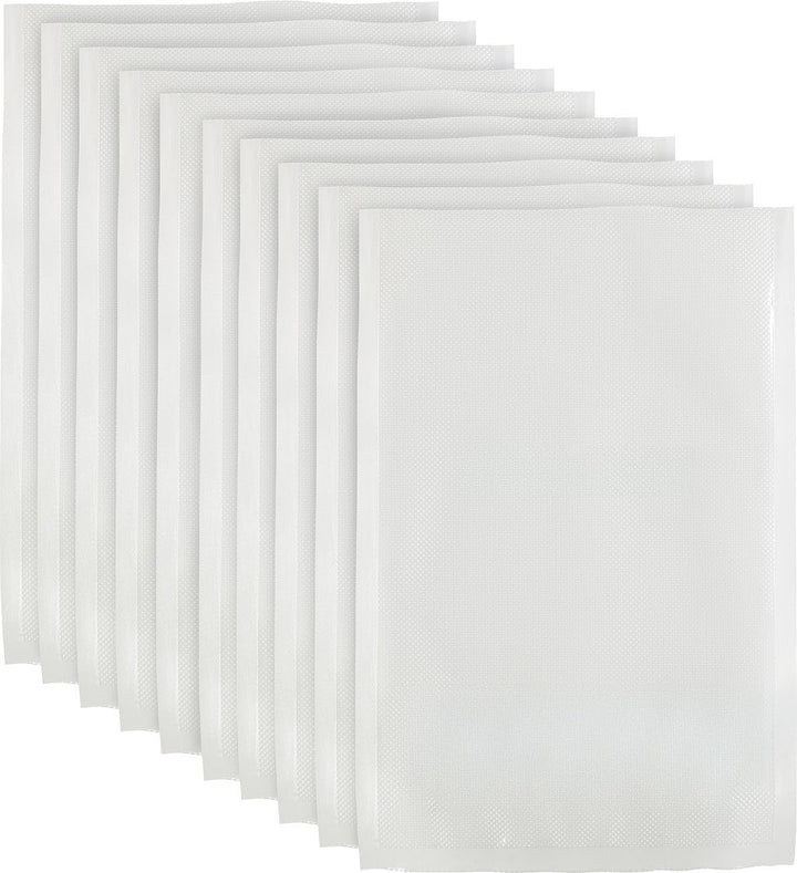 Rosenstein &amp; Söhne Folienbeutel-Vakuumierer: 2in1-Vakuumierer mit 10 Folien je 20x25 cm und Folienro
