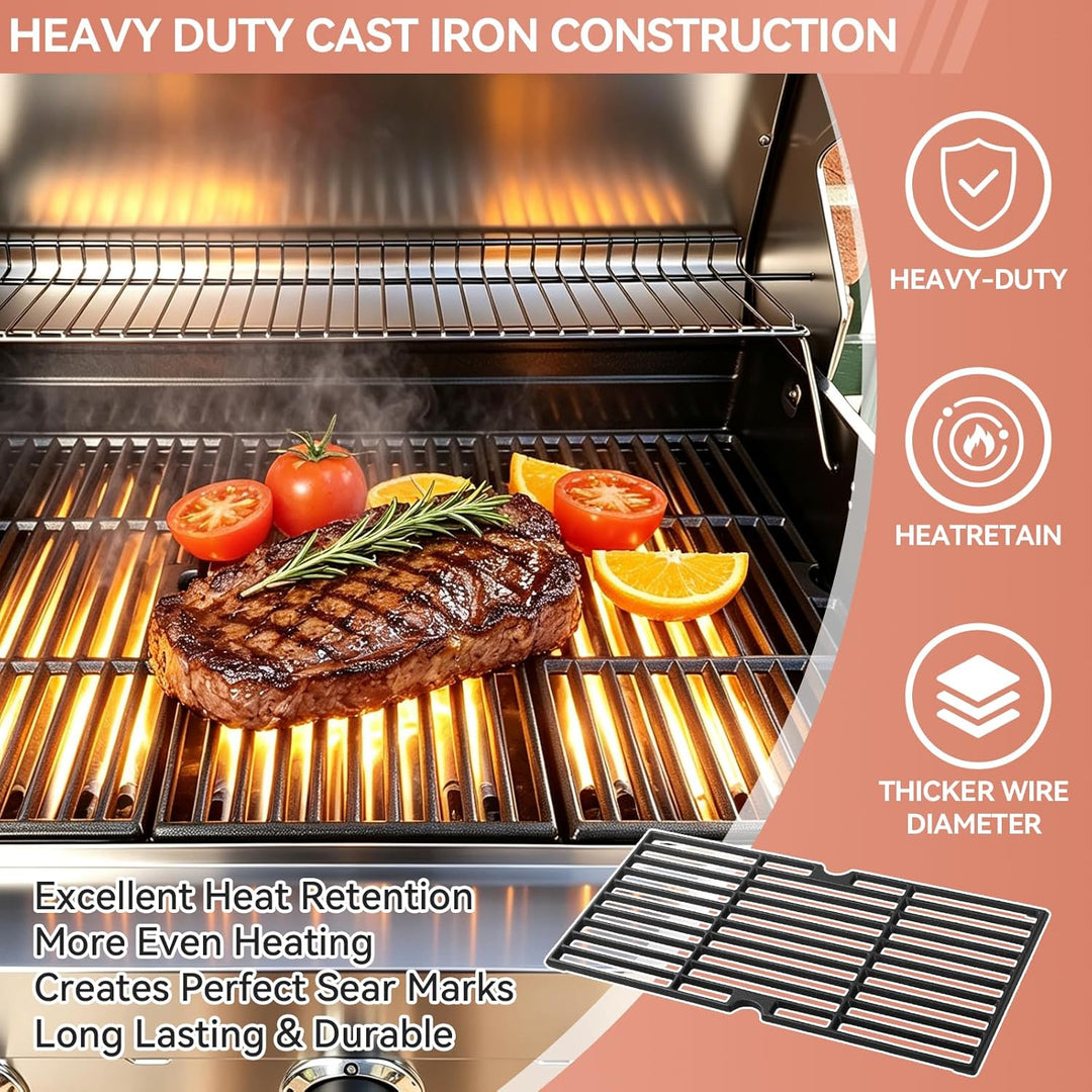 463343015 Gusseisen Grillroste Ersatz für Charbroil Advantage 463344015 463344116 463343819 46337111