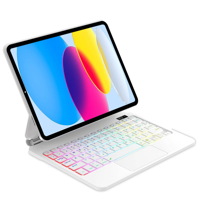 Magic Keyboard Hülle für iPad 11 Generation 2025 A16 11,10 Generation 10,9 | Neu Deutsches QWERTZ La