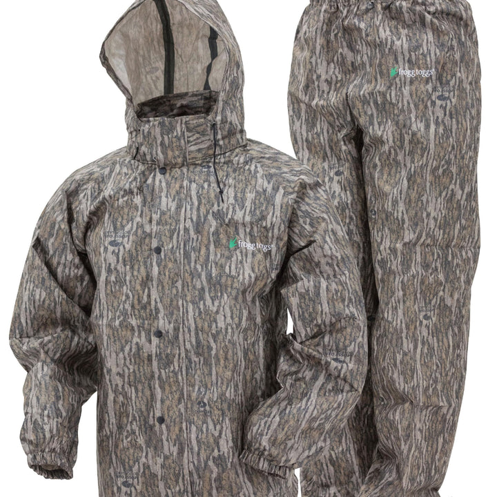 frogg toggs Herren Classic All-Sport Waterproof Breathable Rain Suit Regenjacke S Mossy Oak Bottomla