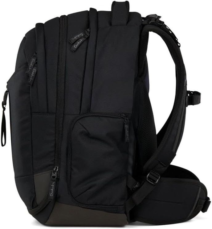 Satch Match Schulrucksack Set 2tlg. inkl. Schlamperbox Blackjack, Blackjack