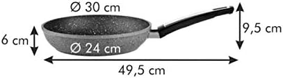 Tescoma SARTEN I-PREMIUM STONE 30CM Diametro 30 cm, Diametro 30 cm