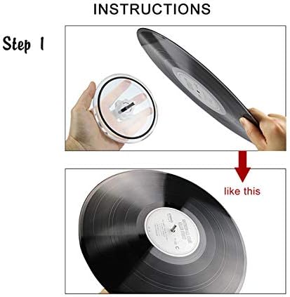 Schallplatten Etikettenschützer aus Acrylglas Protected