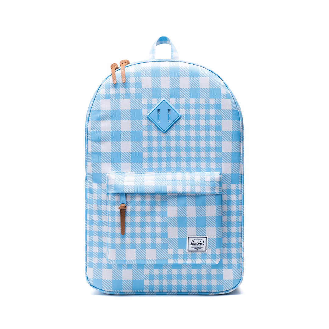 Herschel Unisex-Erwachsene Heritage Rucksack, Gingham Alaskan Blue, Classic 21.5L, Gingham Alaskan B