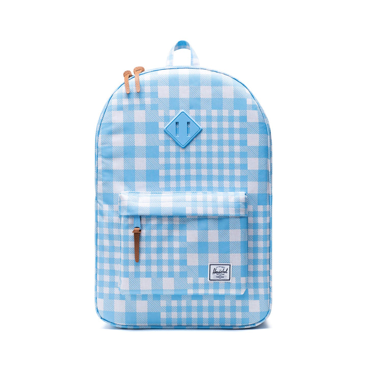 Herschel Unisex-Erwachsene Heritage Rucksack, Gingham Alaskan Blue, Classic 21.5L, Gingham Alaskan B