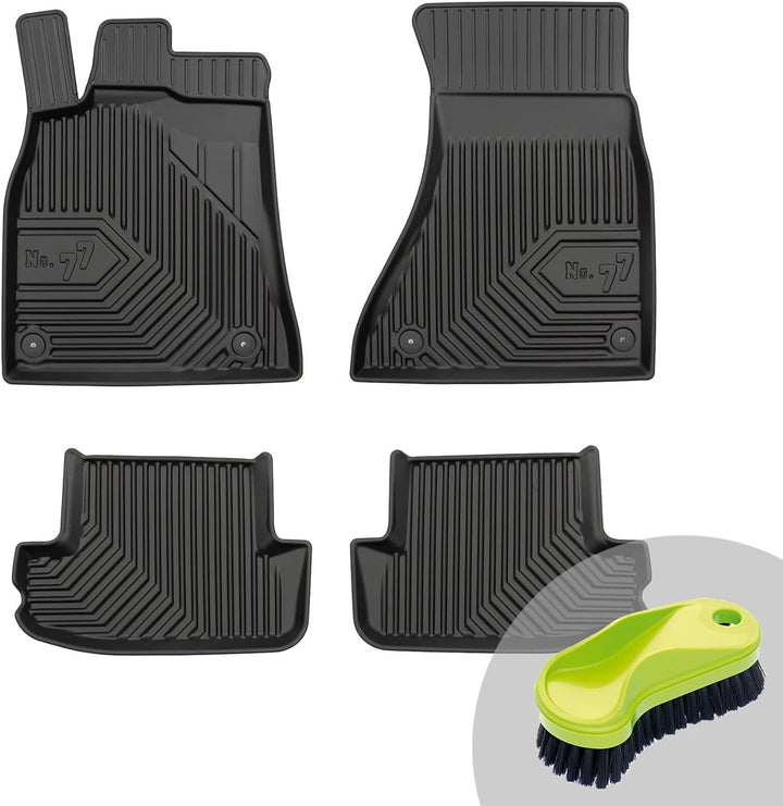 FROGUM No.77 Gummimatten Ganzjahresset von Auto Fussmatten Autofussmatten für Audi A5 8T 2007-2016 |