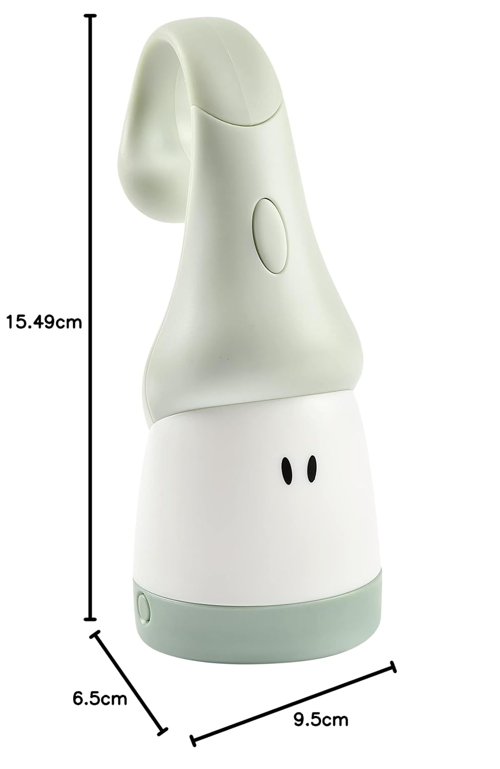 BÉABA, Nachtlicht für Kinder/Babys, tragbar, kabellos, skalierbar in Taschenlampe, weiches Licht, er