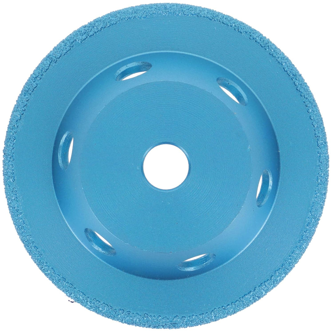 PRODIAMANT Diamant universal Schleiftopf 75mm Aufnahme 10mm für 12 V Akku Winkelschleifer mit Vacuum