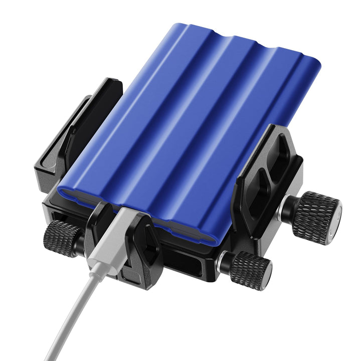 SIRUI Montagehalterung SSD Mount Bracket, Universeller SSD-Halter mit Kaltverschluss und USB-C-Kabel