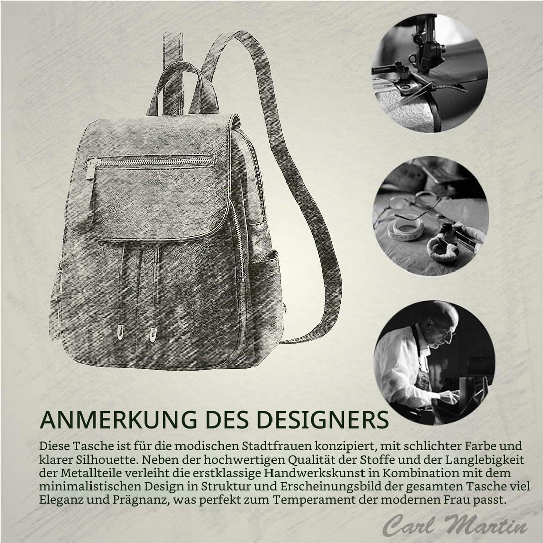 NICOLE&DORIS Mode Frauen Rucksack Mini Rucksack Leder Damen Rucksack Umhängetasche Geldbörsen Mädche