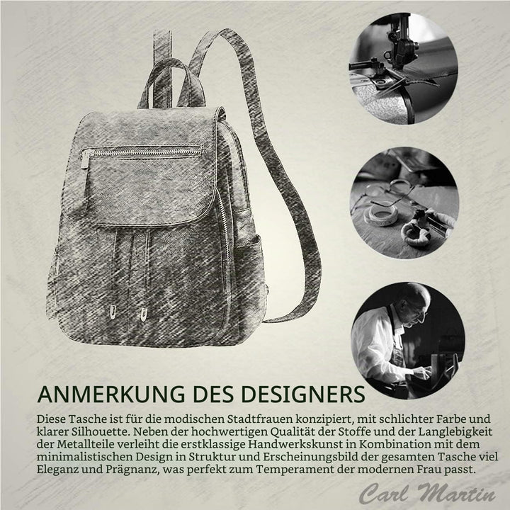 NICOLE&DORIS Mode Frauen Rucksack Mini Rucksack Leder Damen Rucksack Umhängetasche Geldbörsen Mädche