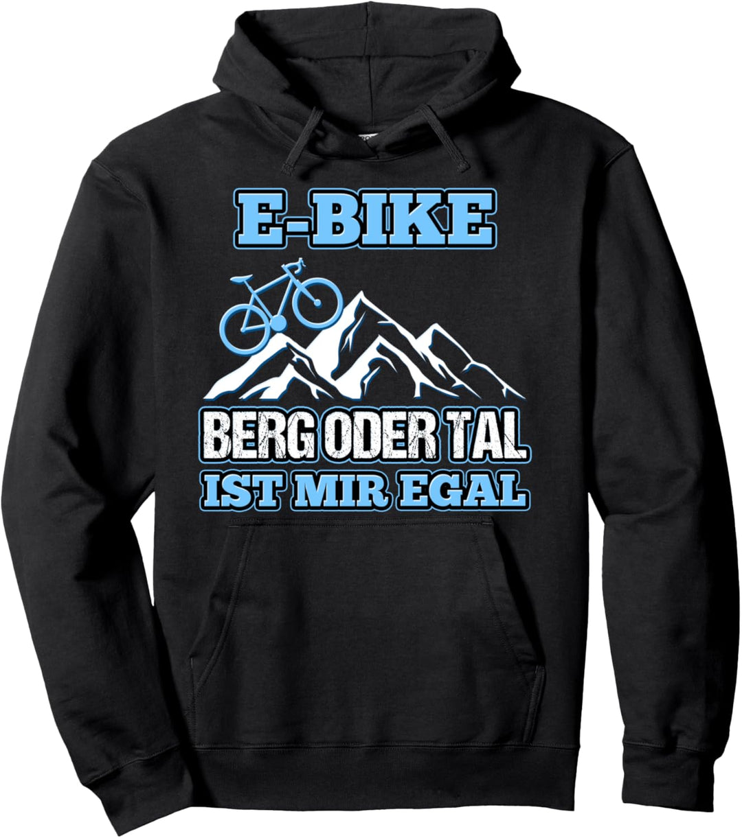 E-Bike Fahrradfahrern Fahrrad Radfahrer Geschenk E-Bikes Pullover Hoodie